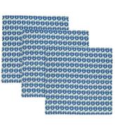 SmÃ¥folk Muslinfiltar - 3-pack - 79x79 - Blue Lolite