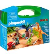 Playmobil Dinos - Dino Explorer - BÃ¤rvÃ¤ska - 70108 - 18 Delar