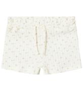 Lil' Atelier Shorts - NmfHulla - Kokosmjölk m. Blommor