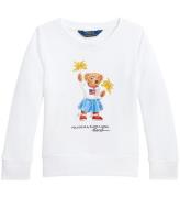 Polo Ralph Lauren Sweatshirt - Vit m. Gosedjur