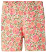 Name It Cykelshorts - NmfVayo - Silt Green m. Blommor