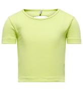 Kids Only T-shirt - Noos - Rib - KogNessa - Shadow Lime