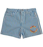 Bobo Choses Shorts - Circle ränder - Blue