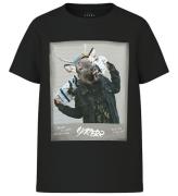 Name It T-shirts - NkmVoto - Svart/Deer