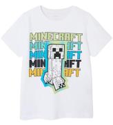 Name It T-shirt - NkmJim Minecraft - Bright White