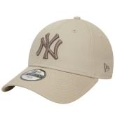 New Era Keps - 9Fyrtio - New York Yankees - Light Beige