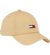 Tommy Hilfiger Keps - LÃ¥ngstrÃ¤ckt Flagga - Mild Gold