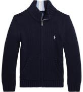 Polo Ralph Lauren Cardigan - Stickad - MarinblÃ¥