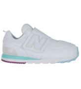 New Balance Skor - 574 - Vit/Team Sky Blue