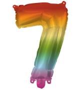 Decorata Party Folieballong - 95 cm - Nr 7 - Rainbow