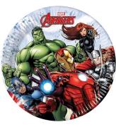 Decorata Party Kartongtallrikar - 8-pack - 19,5 cm - Avengers In