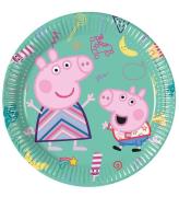 Decorata Party Kartongtallrikar - 8-pack - 19,5 cm - Peppa Pig M