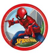 Decorata Party Kartongtallrikar - 8-pack - 19,5 cm - Spider-Man