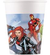 Decorata Party Kartongmugg - 8-pack - 200 ml - Avengers Infinity