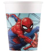 Decorata Party Kartongmugg - 8-pack - Spider-Man Crime Fighter