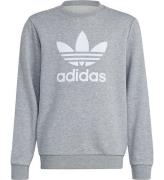 adidas Originals Sweatshirt - Trefoil Crew - GrÃ¥melerad