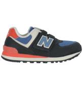 New Balance Skor - 574 - Phantom/Blast Red