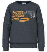 Name It Sweatshirt - NkmVion - Dark Sapphire/Framtid