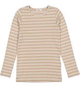 MarMar T-shirt - Rib - Tani - Antumn Stripe Mix