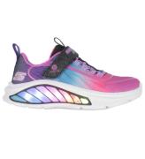 Skechers Skor m. Ljus - Rainbow Kryssare - Black/Multi