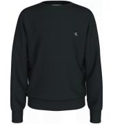 Calvin Klein Sweatshirt - Mono Mini MÃ¤rke - Ck Black