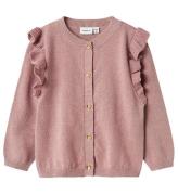 Name It Cardigan - Stickad - Noos - NmfAbinne - Deauville Mauve/