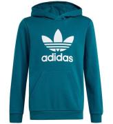 adidas Originals Hoodie - Trefoil - Petroleum