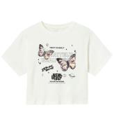 Name It T-shirt - Beskuren - NkfNole - Jet Stream m. Glitter