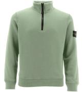 Stone Island Sweatshirt m. Dragkedja - Sage