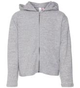 Vero Moda Girl Cardigan m. Huva - VmBella - Light Grey Melange