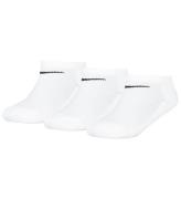 Nike Ankelstrumpor - DÃ¤mpad - No Show - 3-pack - Vit