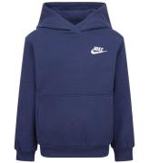 Nike Hoodie - Midnight MarinblÃ¥