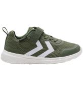 Hummel Skor - Actus Recycled Tex Jr - Dark Olive