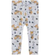 Name It Leggings - Ull - NbmWillit - GrÃ¥ Dawn/AOP