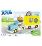 Playmobil Junior - Galen Donut Truck - 71702 - 7 Delar