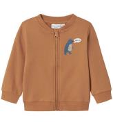 Name It Sweatcardigan - NbmVonne - Mandel/Bear