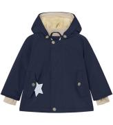 Mini A Ture Vinterjacka - Matwally Fleece - Outer Space