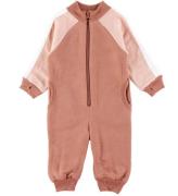 Joha Onesie - Ull - Brun/Rosa