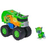 Paw Patrol Leksaksbil - 15 cm - Rescue Wheels Sopbil m. Roc