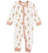 Joha Onesie - Ull/Bambu - Off White