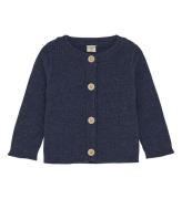 CeLaVi Cardigan - Ull - Stickad - Naval Academy Melange