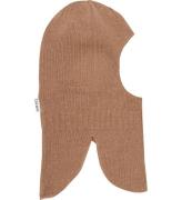 CeLaVi Balaclava - Ull - Tawny Brown Melange