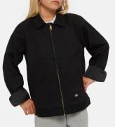 Dickies Jacka m. Fleece - Beskuren - Eisenhower - Svart