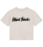 Little Marc Jacobs T-shirt - Sand m. Svart