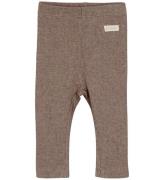 Fixoni Leggings - Rib - Deep Taupe