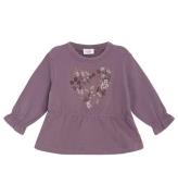 Hust and Claire Sweatshirt - Sara - Dark Plum