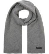 Jack & Jones Halsduk - Stickad - JacDna - Grey Melange