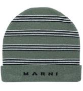 Marni Mössa - Stickad - Ull - Deep Lichen Green