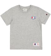 Champion T-shirt - Crewneck - Nytt Oxford Grey Melange