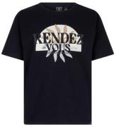 Indiska Blue Jeans T-shirt - Rendez Vous - Svart